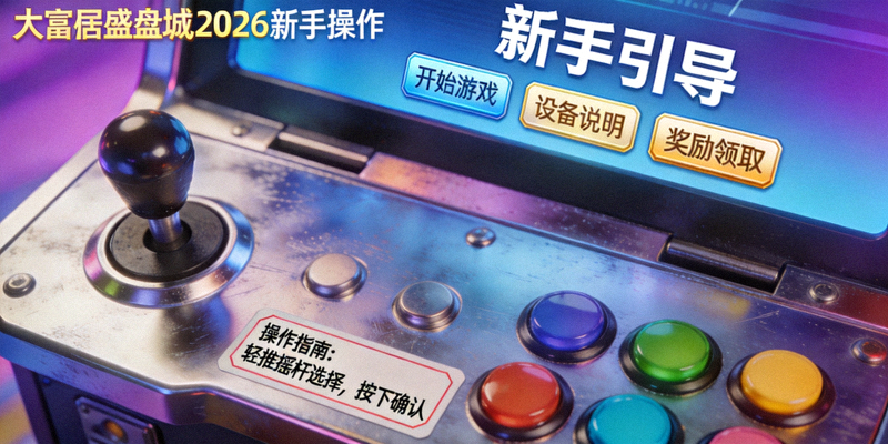 大富豪电玩城2026新手操作界面与设备控制台特写